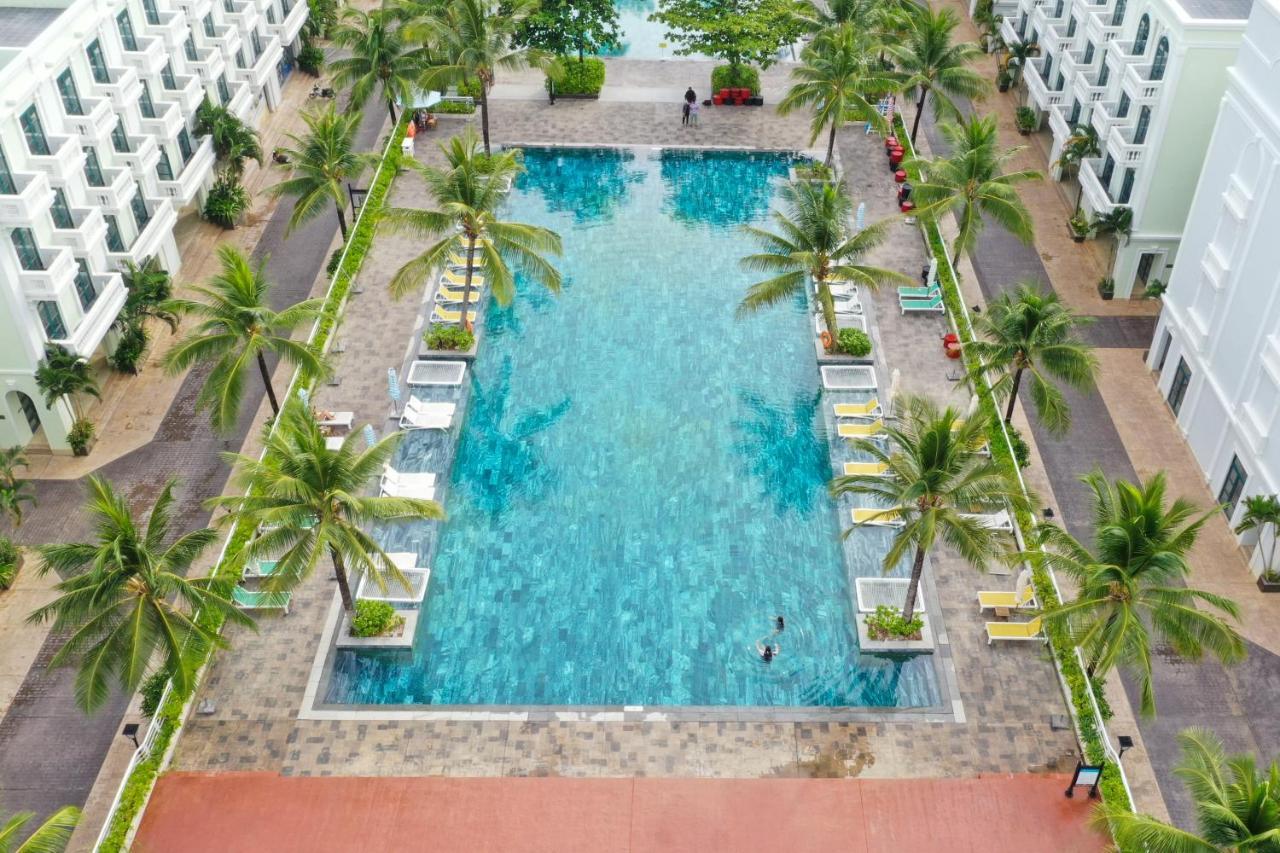 Golden Dragon Hotel Duong Dong Exterior foto