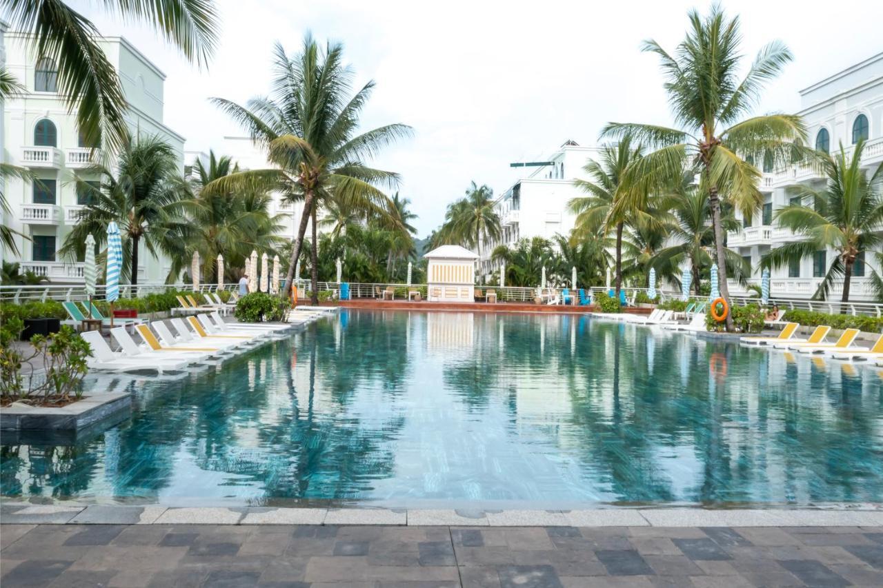 Golden Dragon Hotel Duong Dong Exterior foto